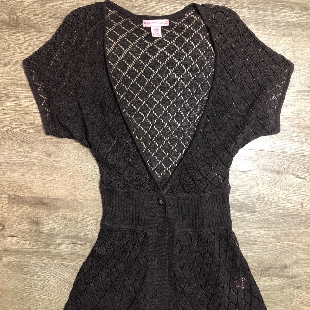 Brown Loose Cardigan